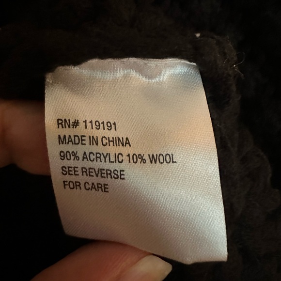 For Joseph Black Wool crochet Knit Velvet Lace Sweater Sheath Dress - Picture 4 of 5